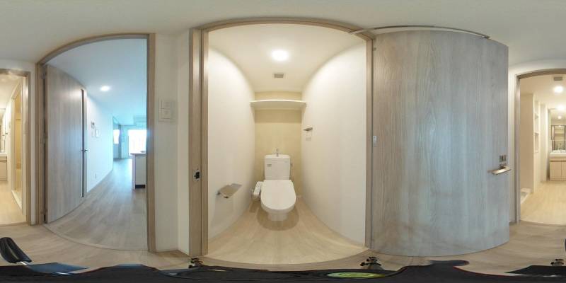 パノラマ画像トイレ