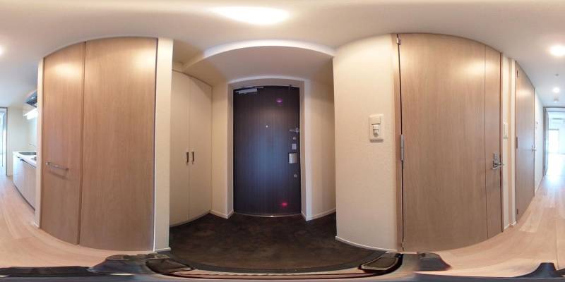 パノラマ画像玄関