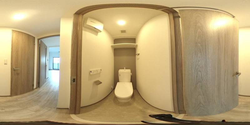 パノラマ画像トイレ