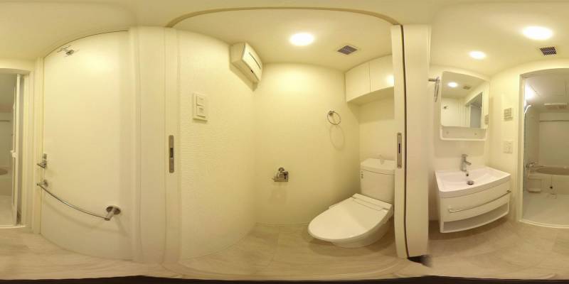 パノラマ画像トイレ