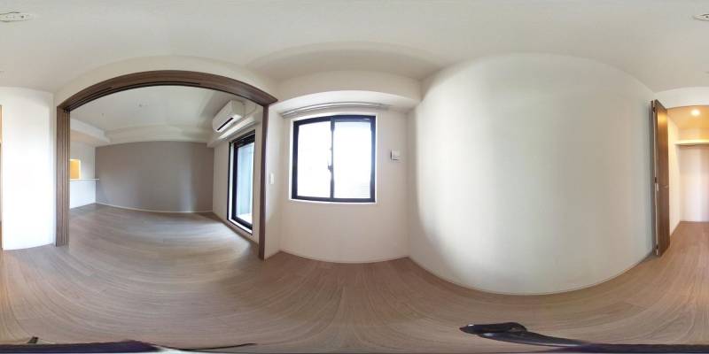 パノラマ画像リビング