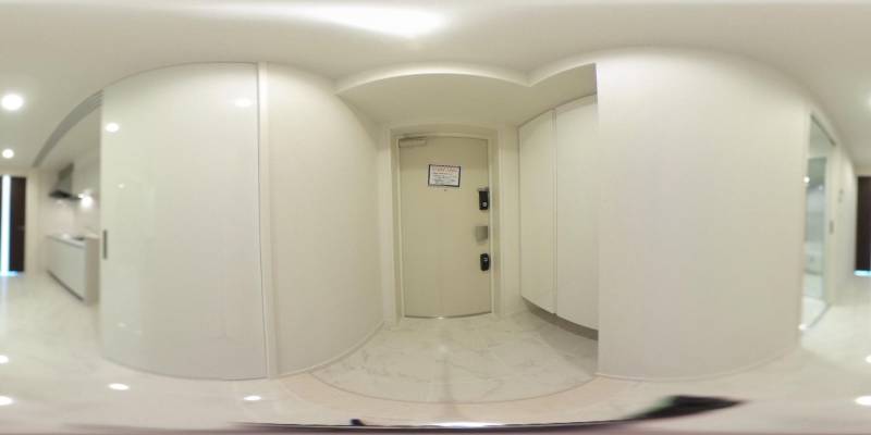 パノラマ画像玄関