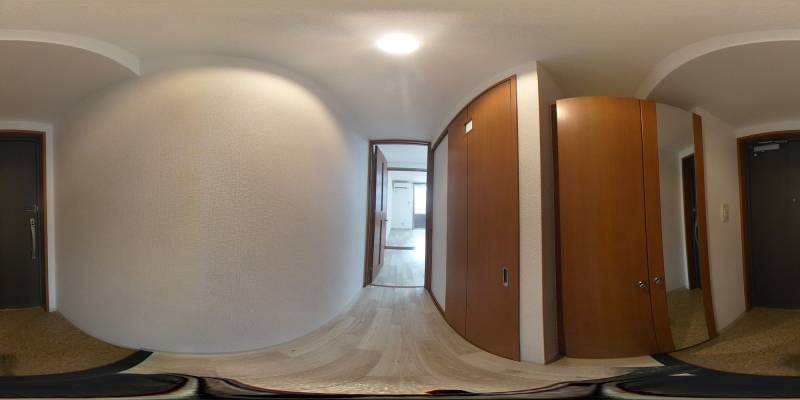 パノラマ画像リビング