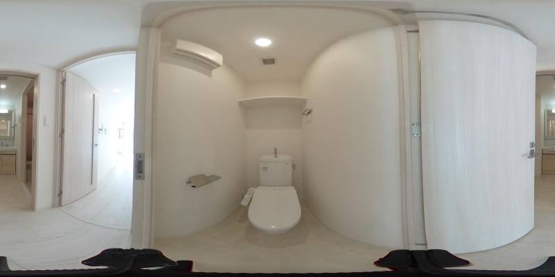 パノラマ画像トイレ