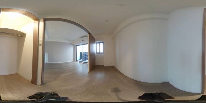 パノラマ画像リビング