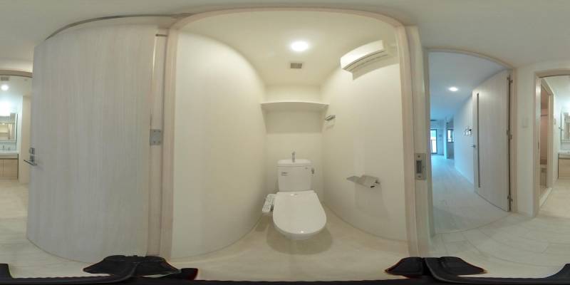 パノラマ画像トイレ