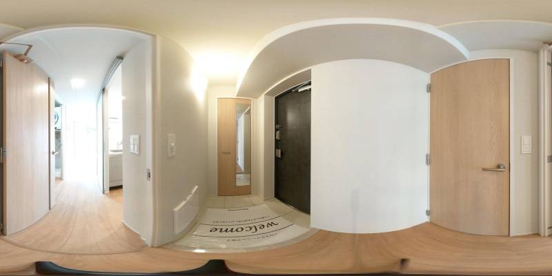 パノラマ画像玄関