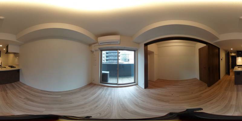 パノラマ画像リビング