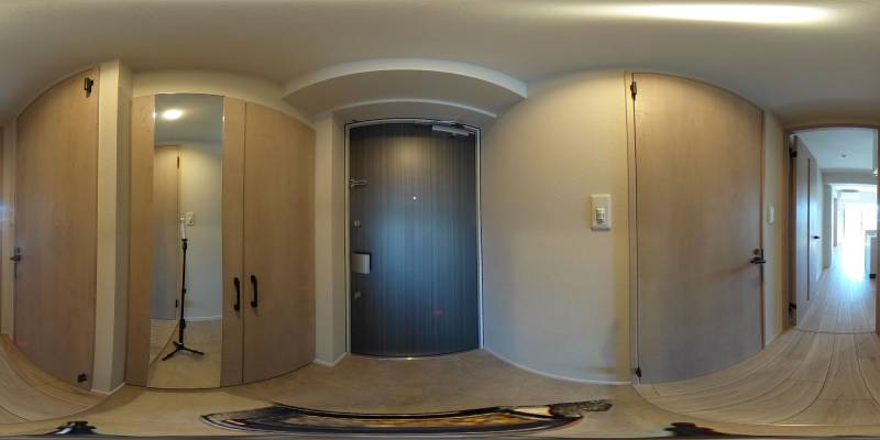 パノラマ画像玄関