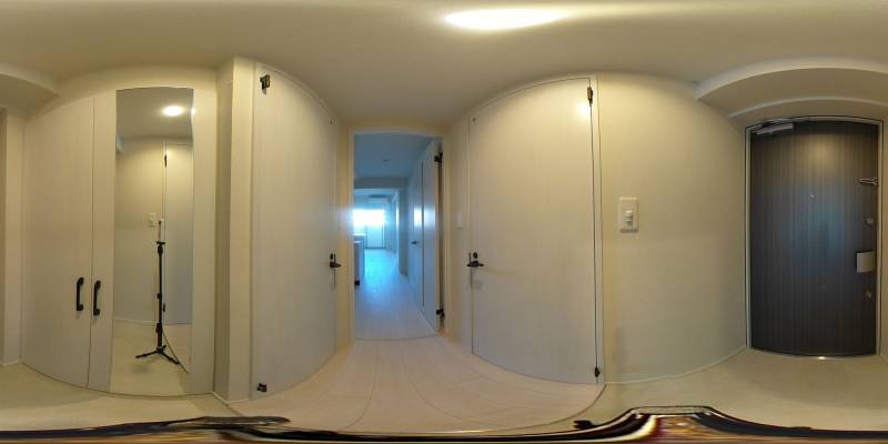 パノラマ画像玄関