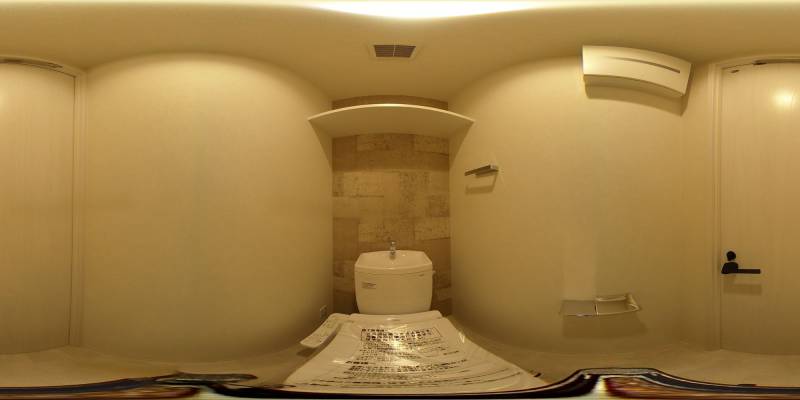 パノラマ画像トイレ