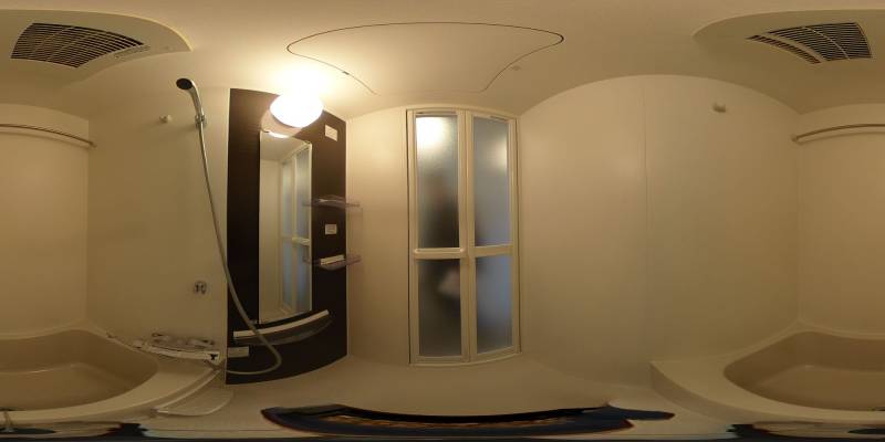 パノラマ画像バスルーム