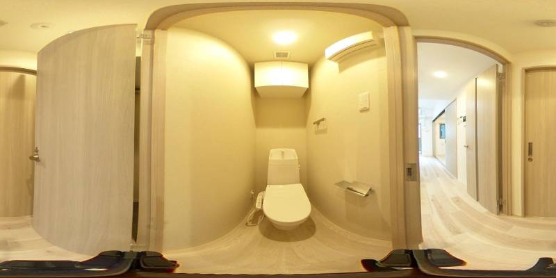 パノラマ画像トイレ