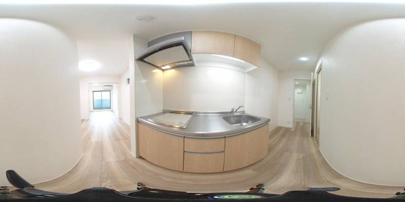 パノラマ画像キッチン