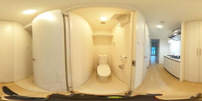 パノラマ画像トイレ