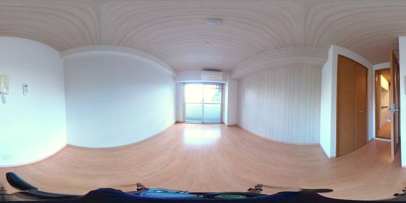 パノラマ画像リビング