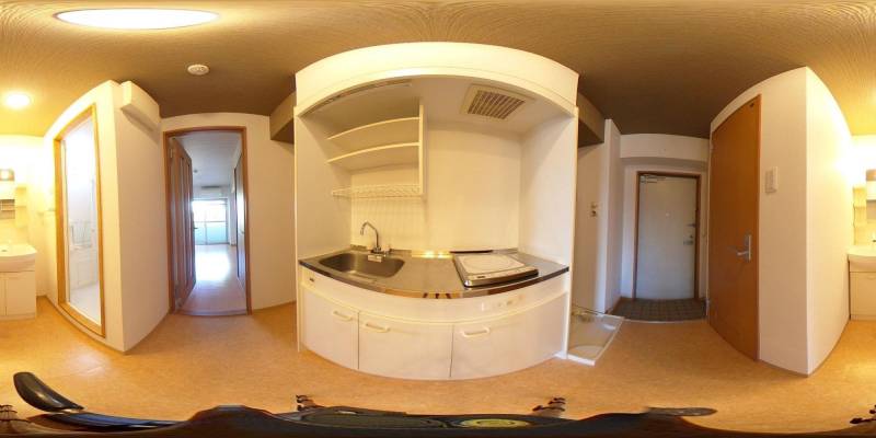 パノラマ画像キッチン