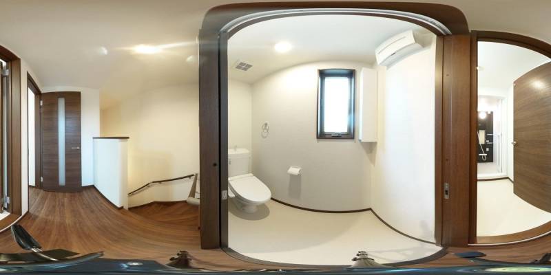 パノラマ画像トイレ