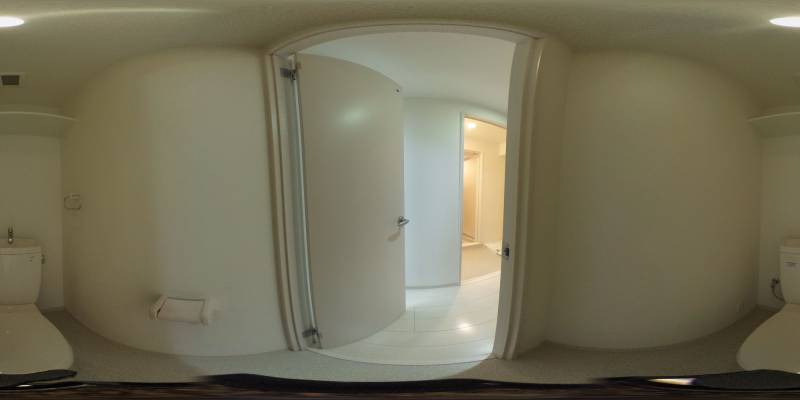 パノラマ画像トイレ