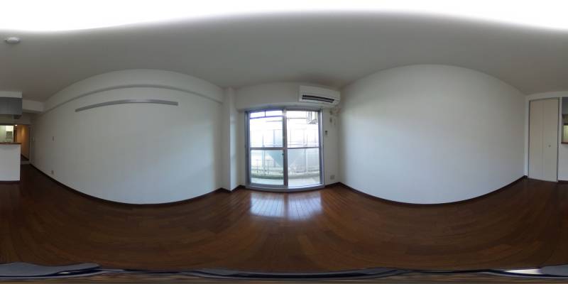 パノラマ画像リビング