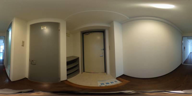 パノラマ画像玄関