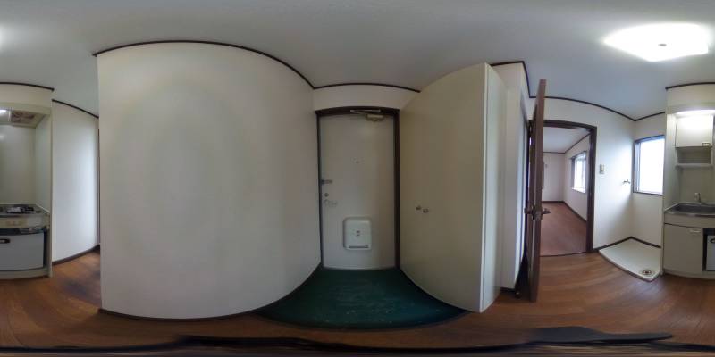 パノラマ画像玄関