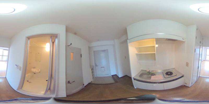 パノラマ画像キッチン