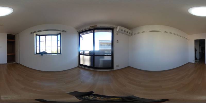 パノラマ画像洋室