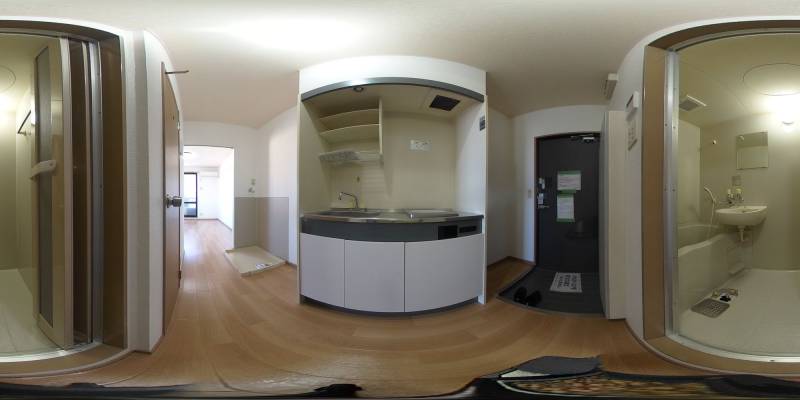 パノラマ画像キッチン