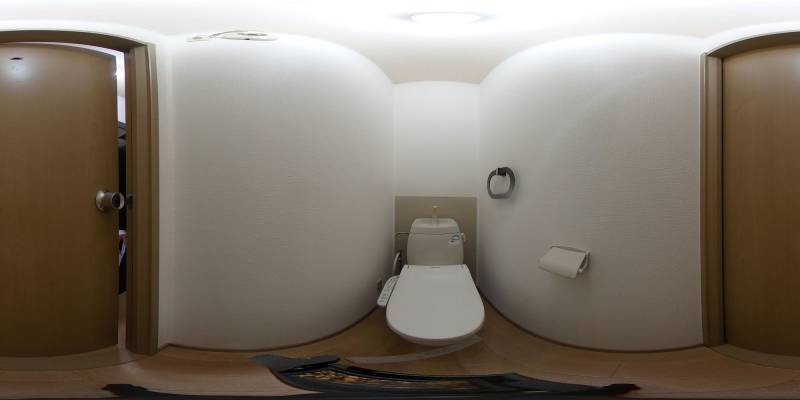 パノラマ画像トイレ