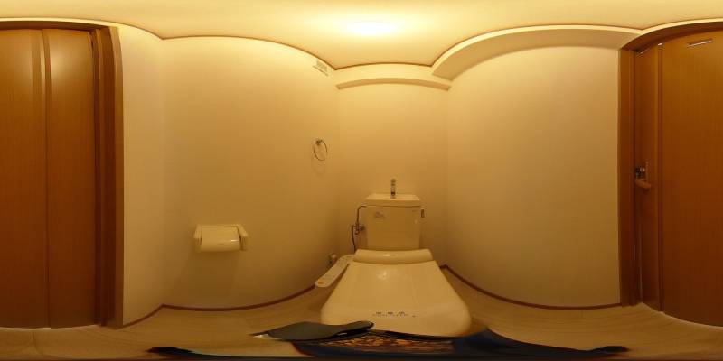 パノラマ画像トイレ