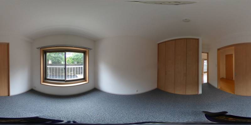 パノラマ画像洋室