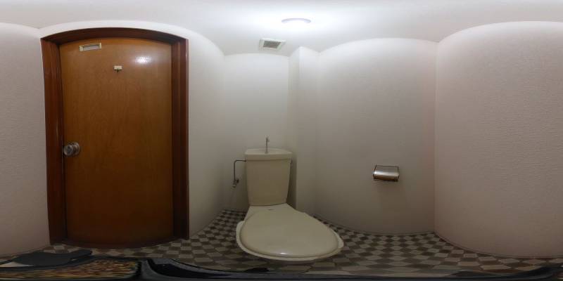 パノラマ画像トイレ