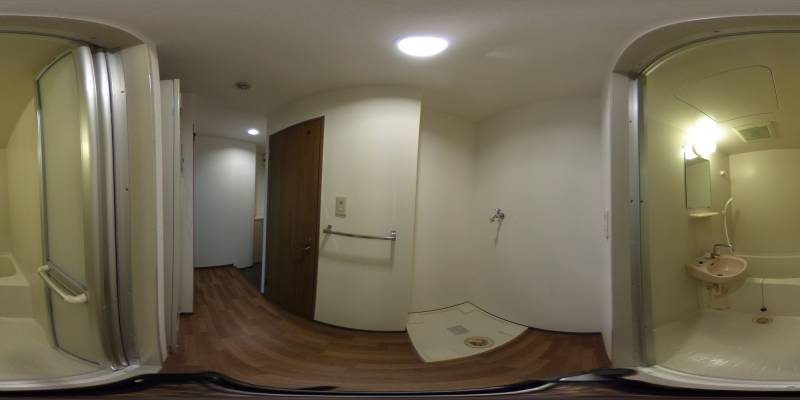 パノラマ画像洗面所