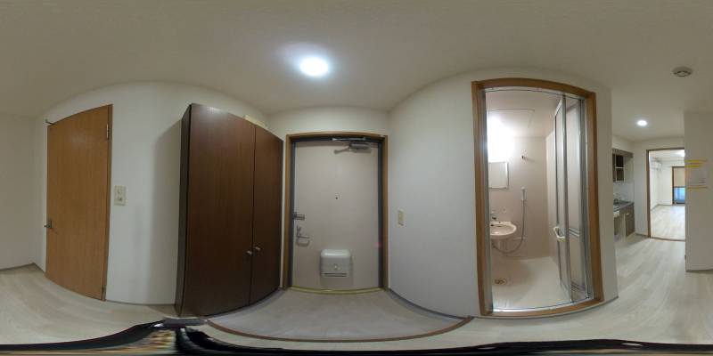 パノラマ画像玄関