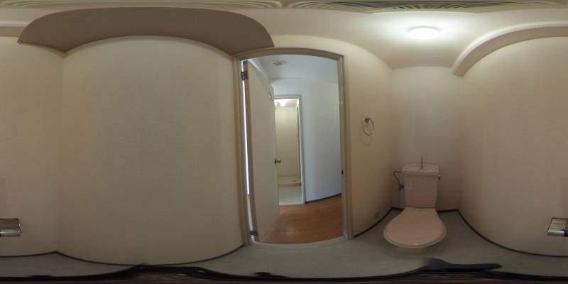 パノラマ画像トイレ