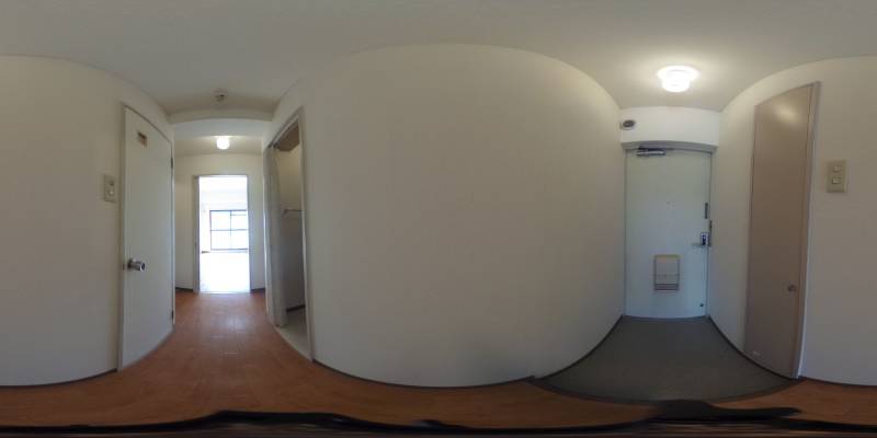 パノラマ画像玄関