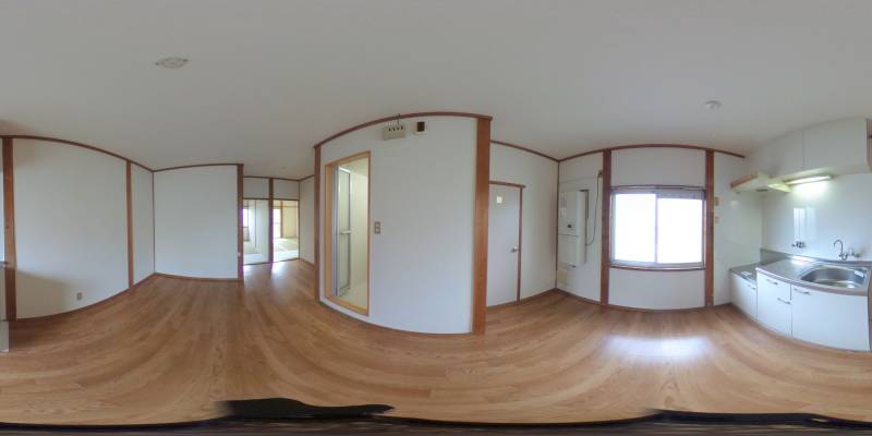 パノラマ画像リビング