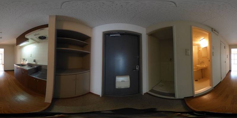 パノラマ画像玄関