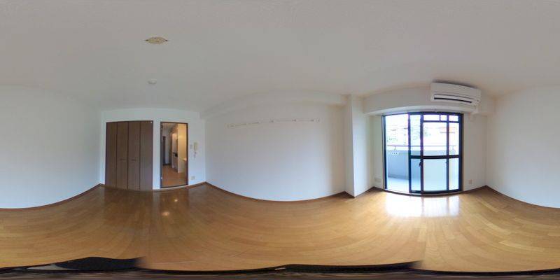 パノラマ画像洋室