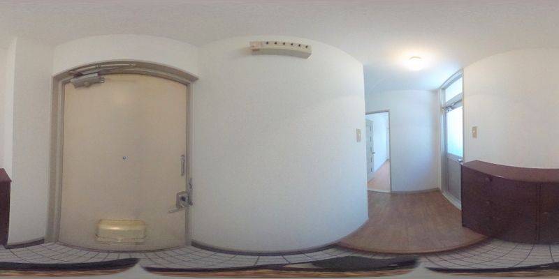 パノラマ画像玄関