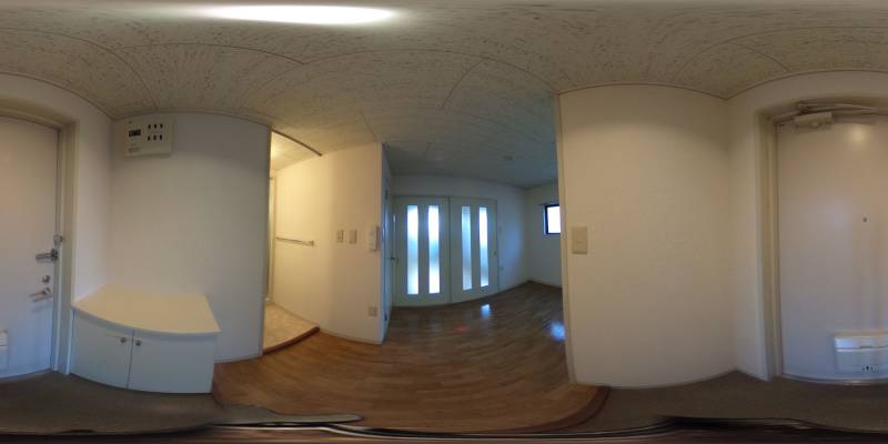 パノラマ画像玄関