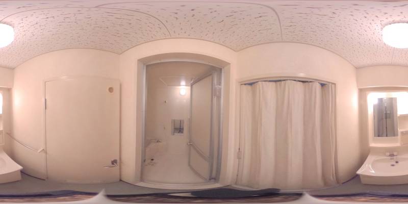 パノラマ画像洗面所