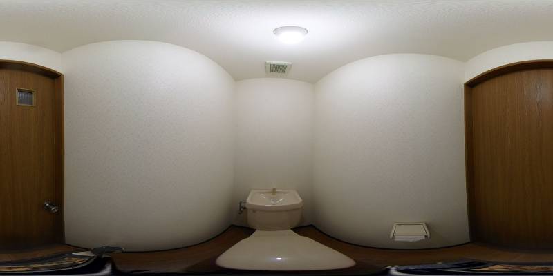 パノラマ画像トイレ