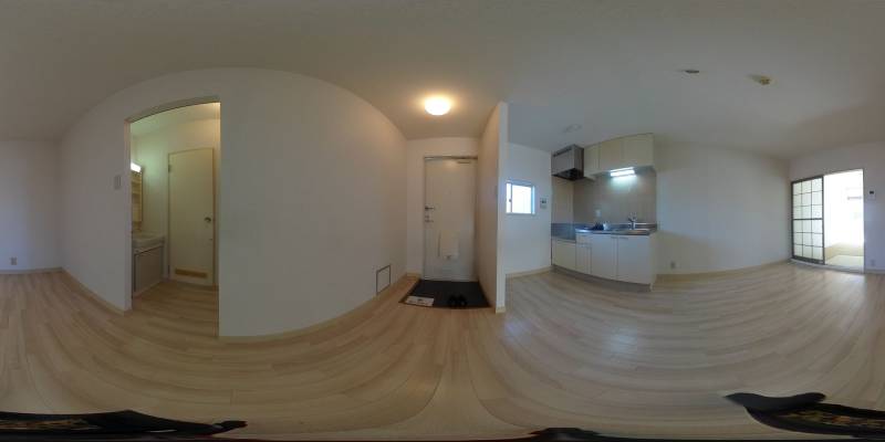 パノラマ画像玄関