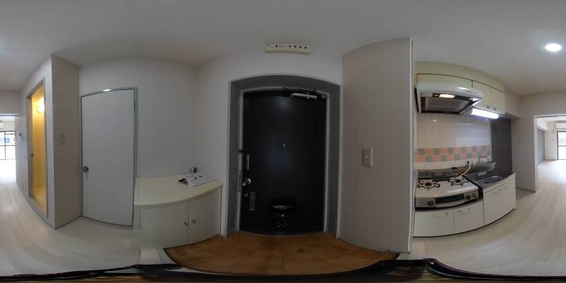 パノラマ画像玄関