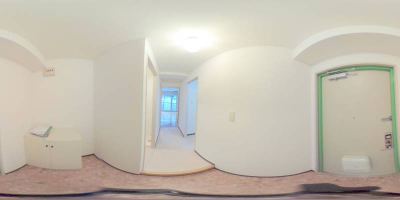 パノラマ画像玄関