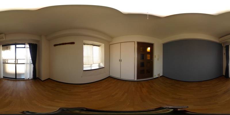 パノラマ画像洋室