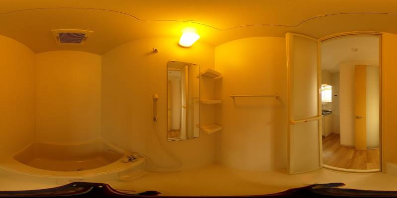 パノラマ画像バスルーム