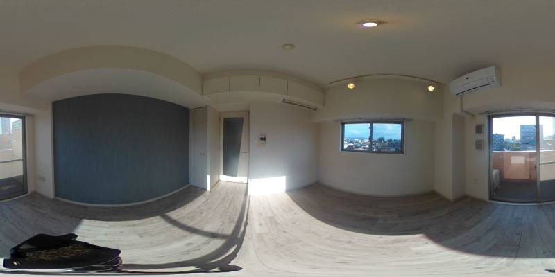 パノラマ画像リビング